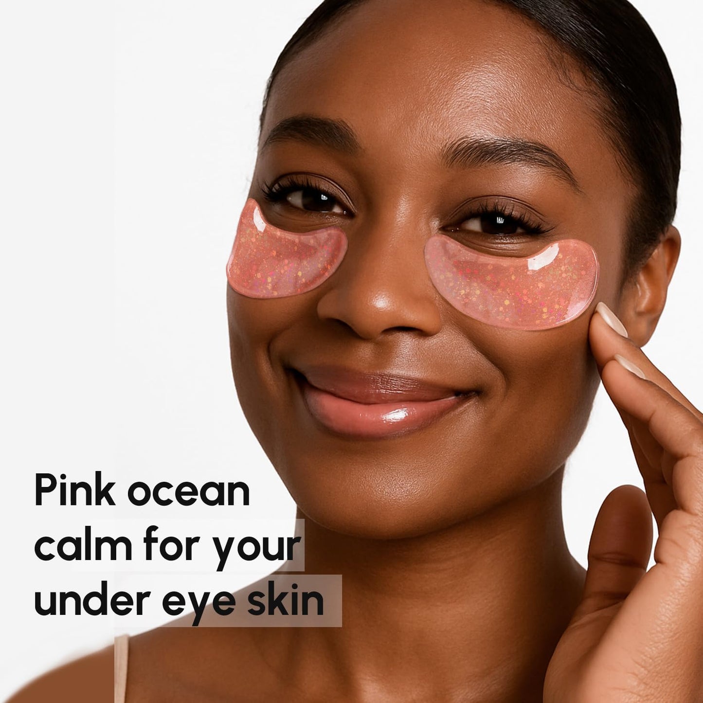 MAREE Pink Eye Gels – Hydrating Under-Eye Patches with Rose Water