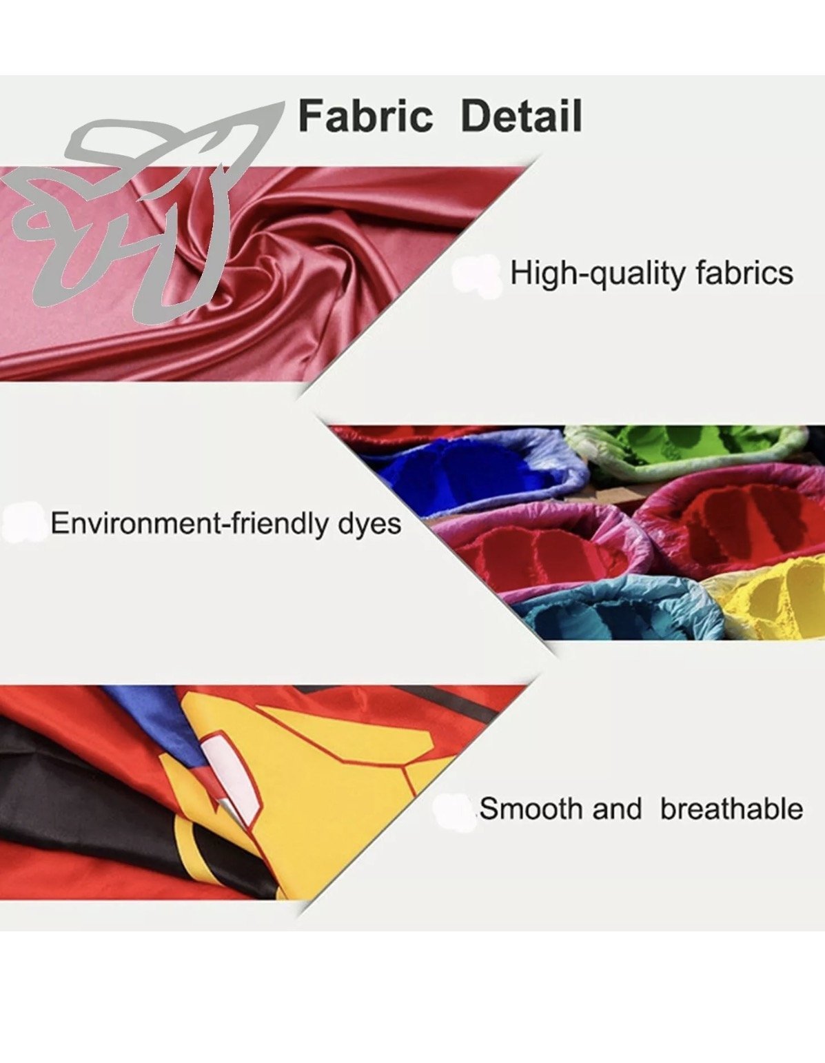 Maribus-FL Superhero Capes & Masks for Kids | Satin Capes & Felt Masks