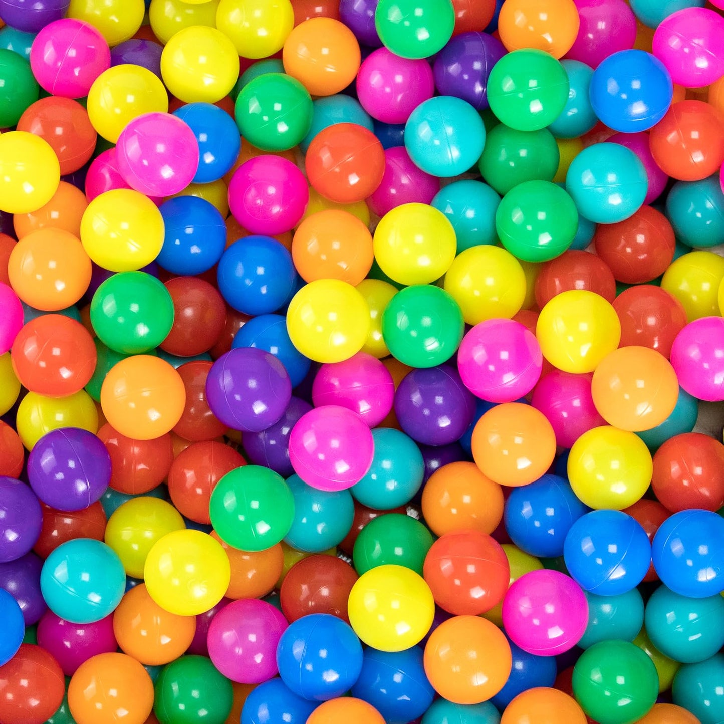 Markdang 170 PCS Ball Pit Balls - 8 Colors, 2.1-2.2 in, Zip Storage Bag