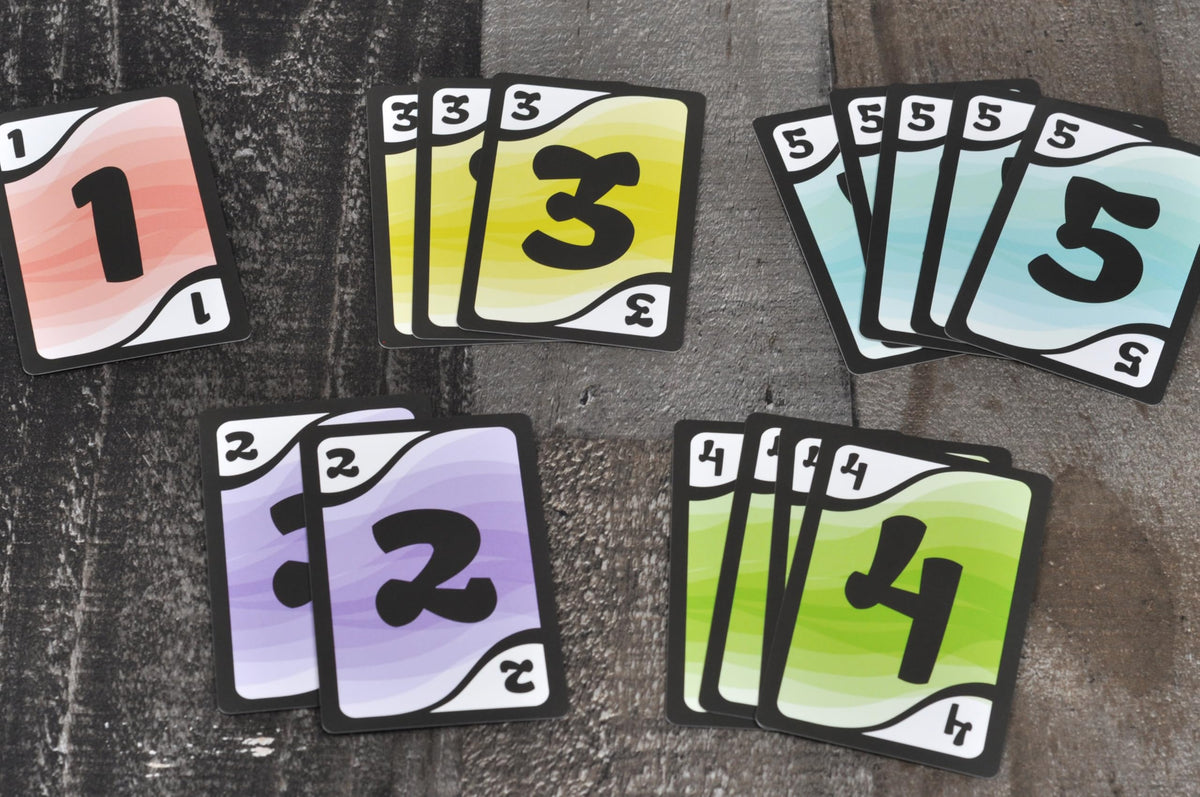 One to Five by Marmot Card Games – Easy Card Collecting for 2-8 Players