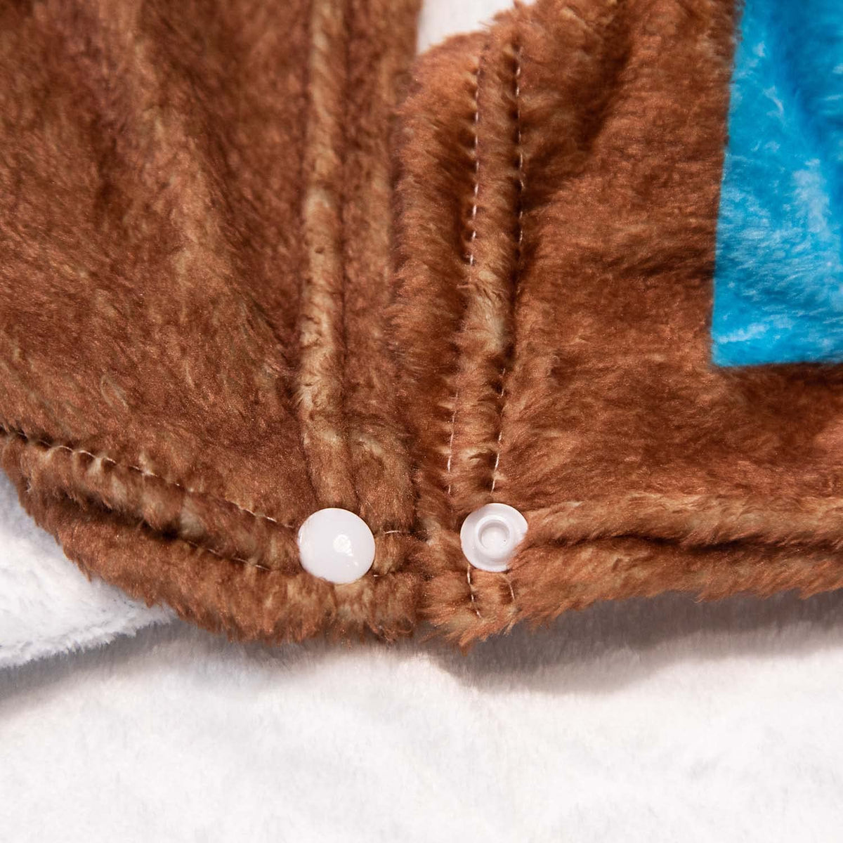 MARUKQW Zelda Plush Glider Blanket Cloak – Dark Blue, 60–63 in Cosplay Prop