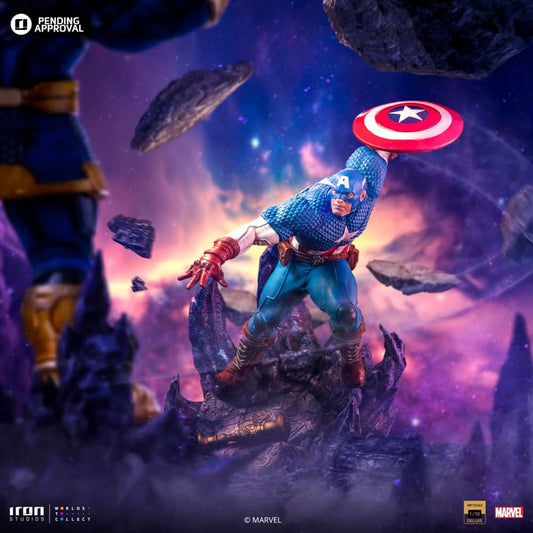 Captain America Deluxe - Infinity Gauntlet Diorama - BDS Art Scale 1/10 - Iron Studios