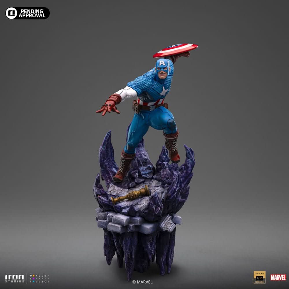 Captain America Deluxe - Infinity Gauntlet Diorama - BDS Art Scale 1/10 - Iron Studios
