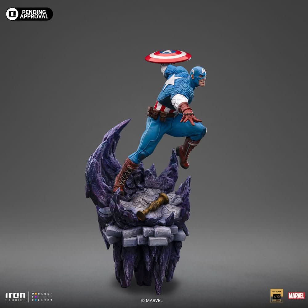 Captain America Deluxe - Infinity Gauntlet Diorama - BDS Art Scale 1/10 - Iron Studios