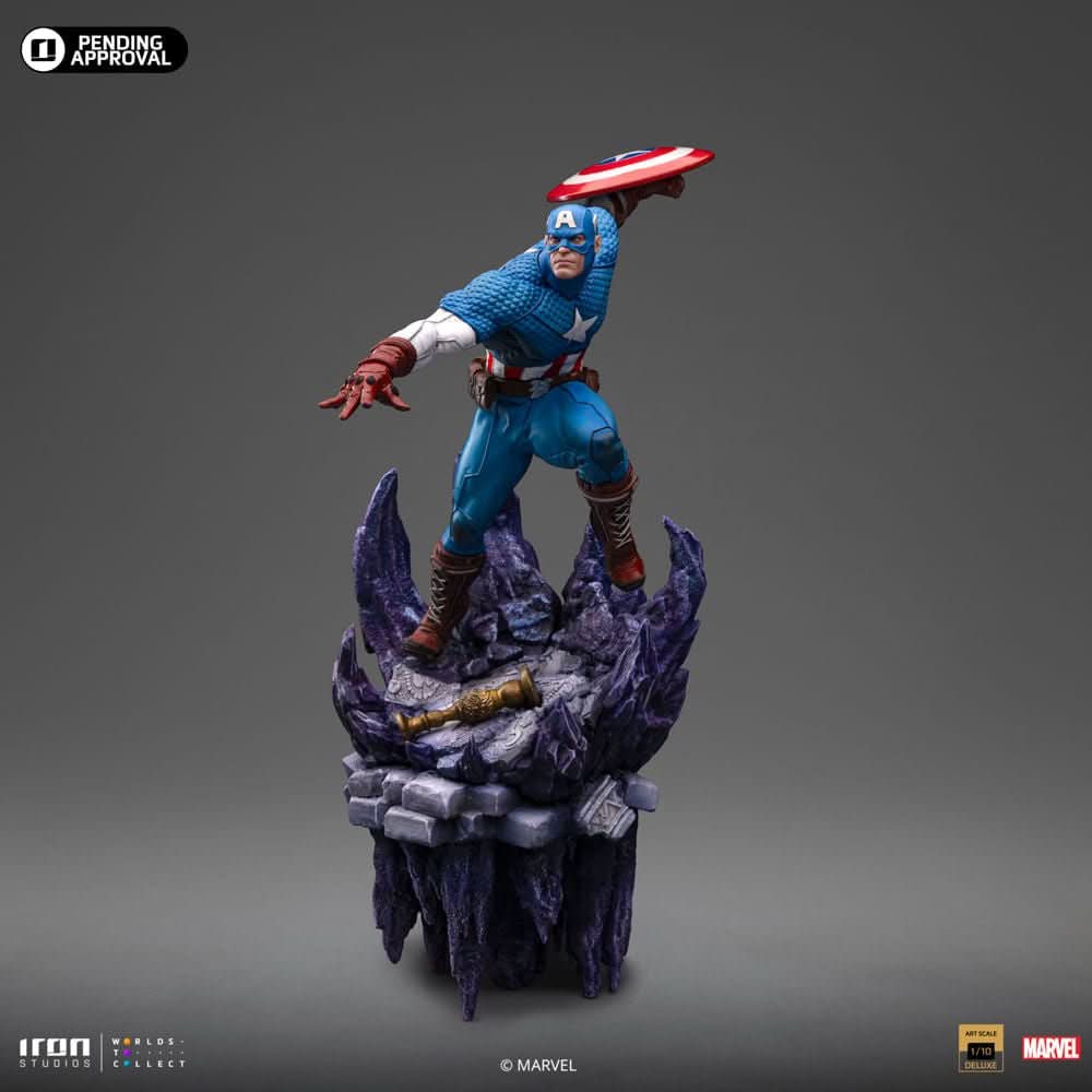 Captain America Deluxe - Infinity Gauntlet Diorama - BDS Art Scale 1/10 - Iron Studios