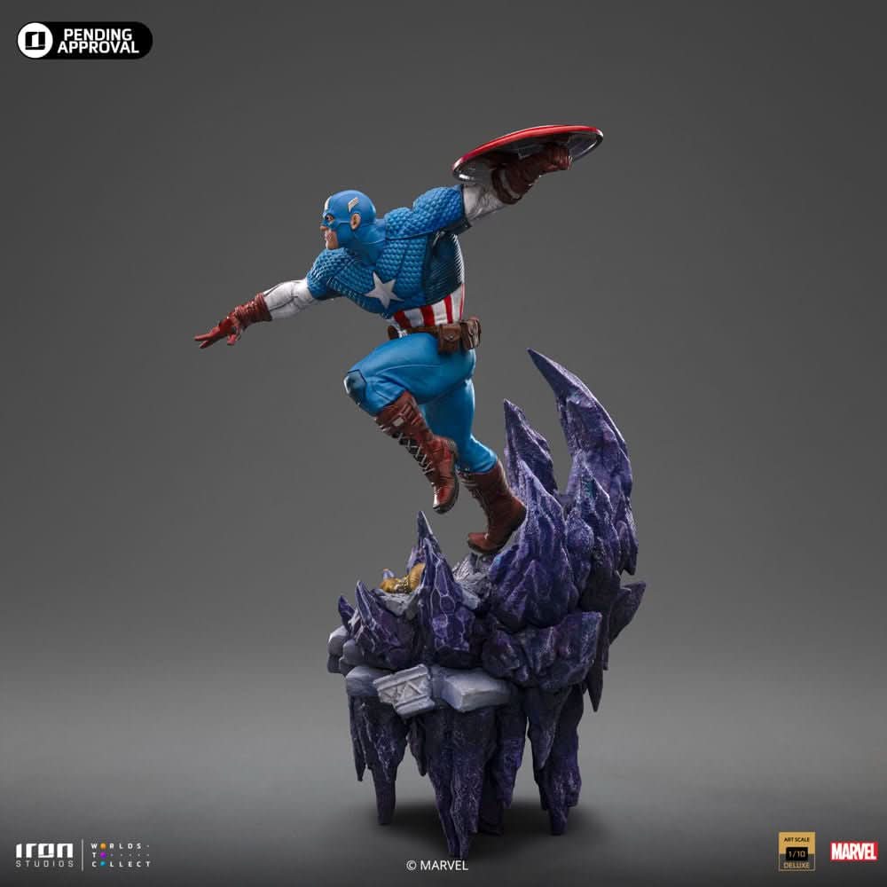 Captain America Deluxe - Infinity Gauntlet Diorama - BDS Art Scale 1/10 - Iron Studios