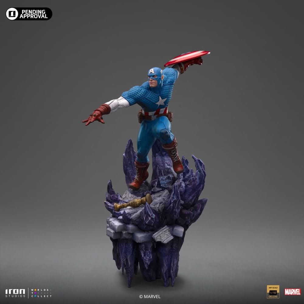 Captain America Deluxe - Infinity Gauntlet Diorama - BDS Art Scale 1/10 - Iron Studios