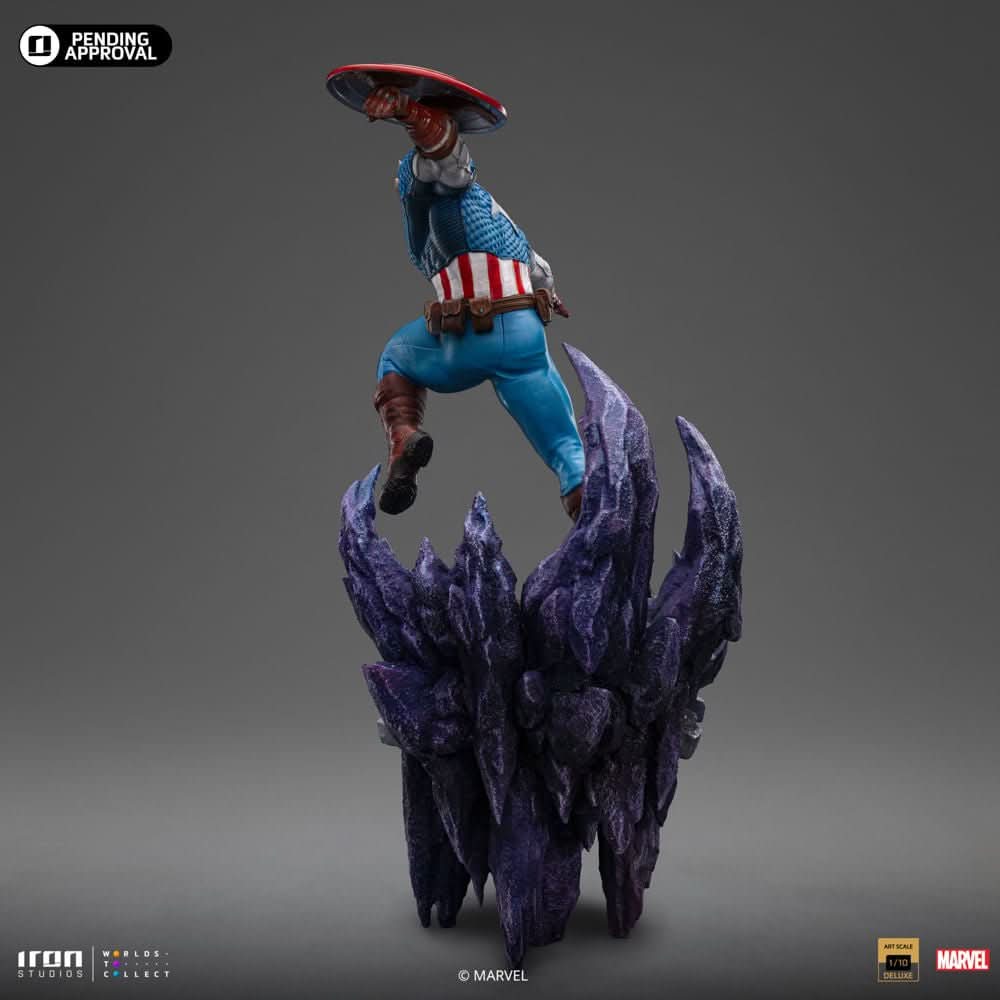 Captain America Deluxe - Infinity Gauntlet Diorama - BDS Art Scale 1/10 - Iron Studios