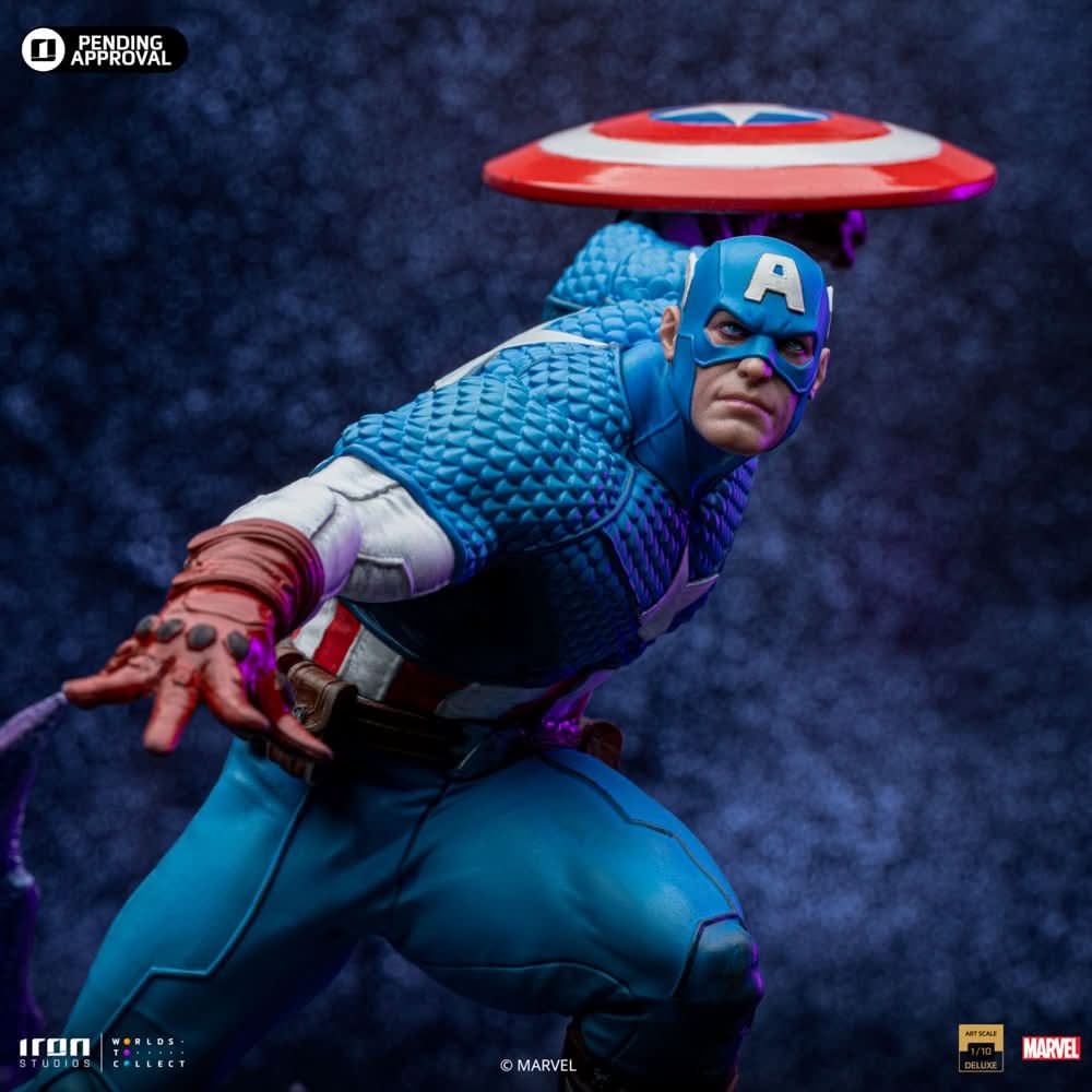 Captain America Deluxe - Infinity Gauntlet Diorama - BDS Art Scale 1/10 - Iron Studios