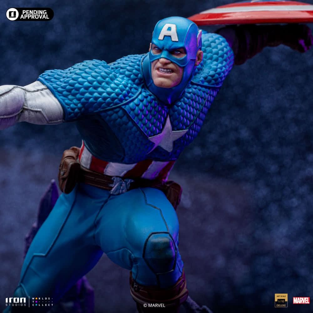 Captain America Deluxe - Infinity Gauntlet Diorama - BDS Art Scale 1/10 - Iron Studios