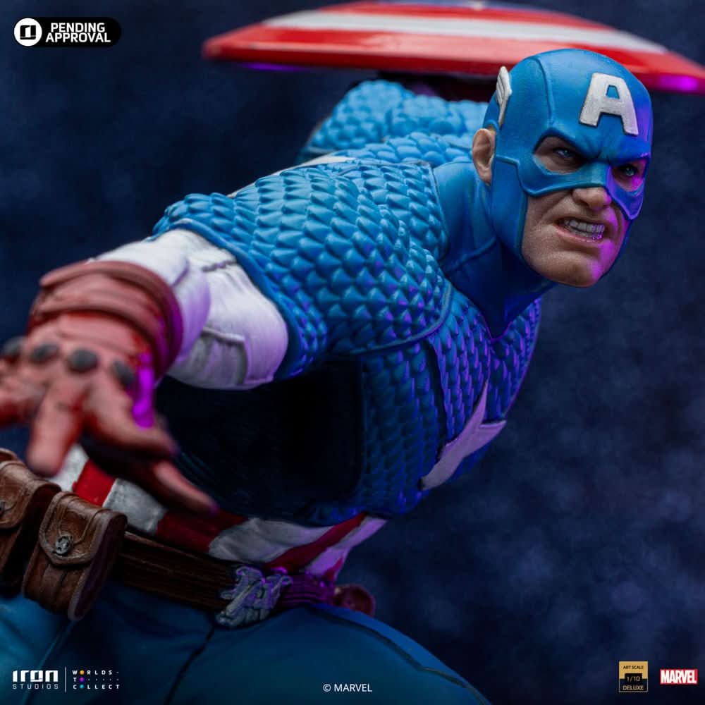 Captain America Deluxe - Infinity Gauntlet Diorama - BDS Art Scale 1/10 - Iron Studios