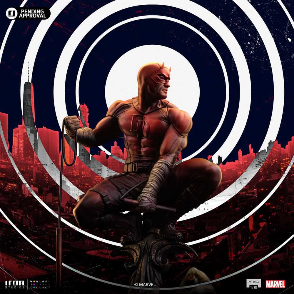 Statue Daredevil Unleashed - Marvel Comics - Art Scale 1/10 - Iron Studios