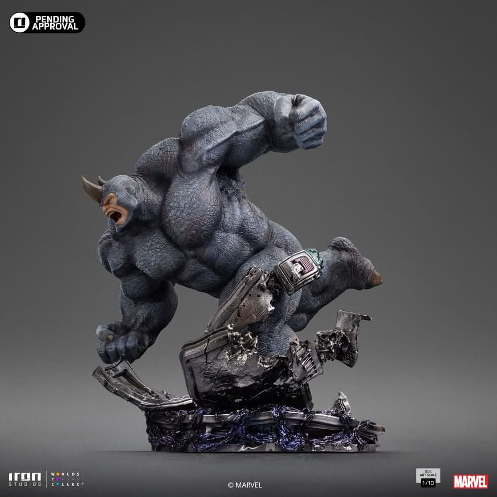 Statue Rhino - Spider-man vs Villains Diorama - BDS Art Scale 1/10 - Iron Studios