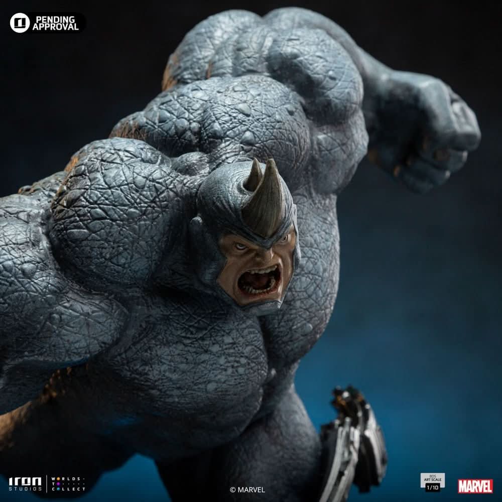 Statue Rhino - Spider-man vs Villains Diorama - BDS Art Scale 1/10 - Iron Studios
