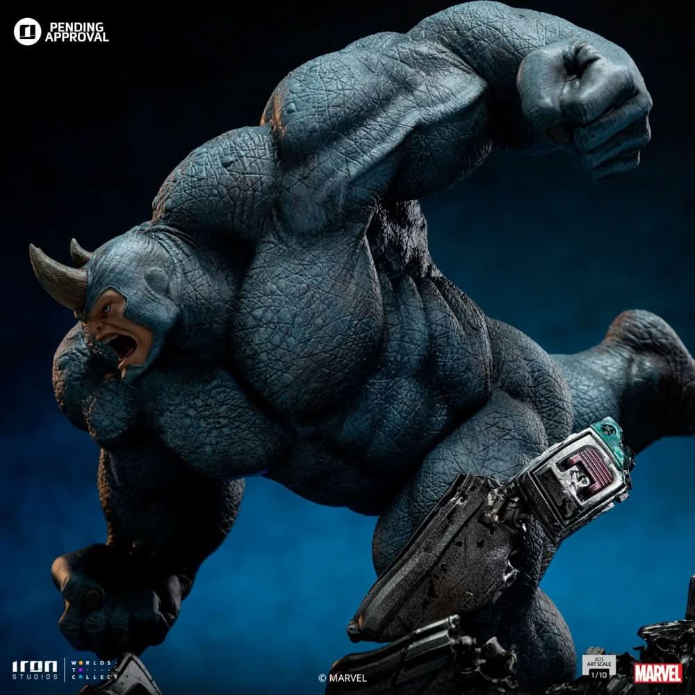 Statue Rhino - Spider-man vs Villains Diorama - BDS Art Scale 1/10 - Iron Studios