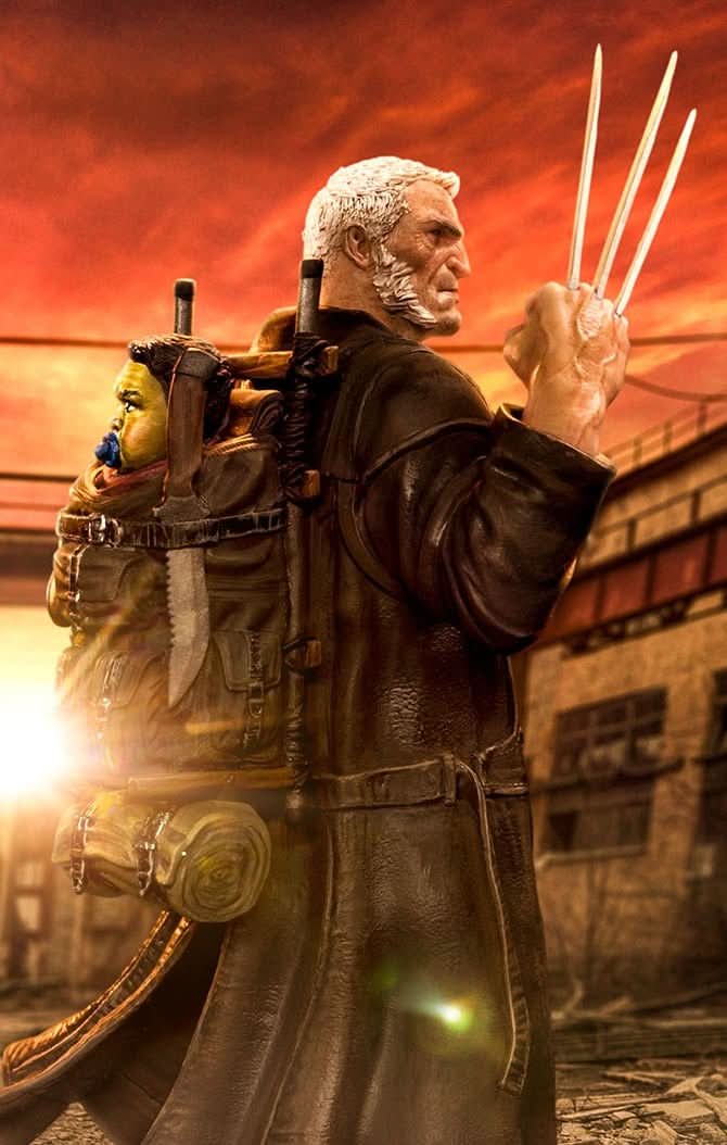 Statue Old Man Logan (Wolverine 50th Anniversary) - X-Men - Art Scale 1/10 - Iron Studios