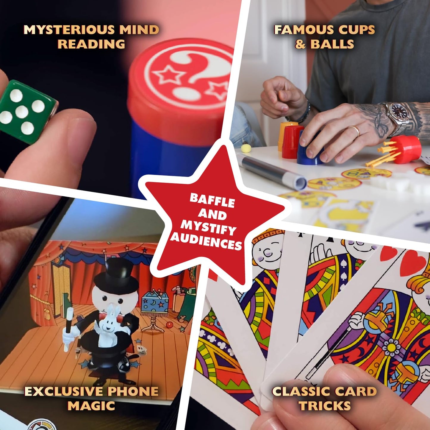 Marvin's Magic - 275 Ultimate Magic Tricks Set for Kids 8+ | 275 Mind-Blowing Tricks Included