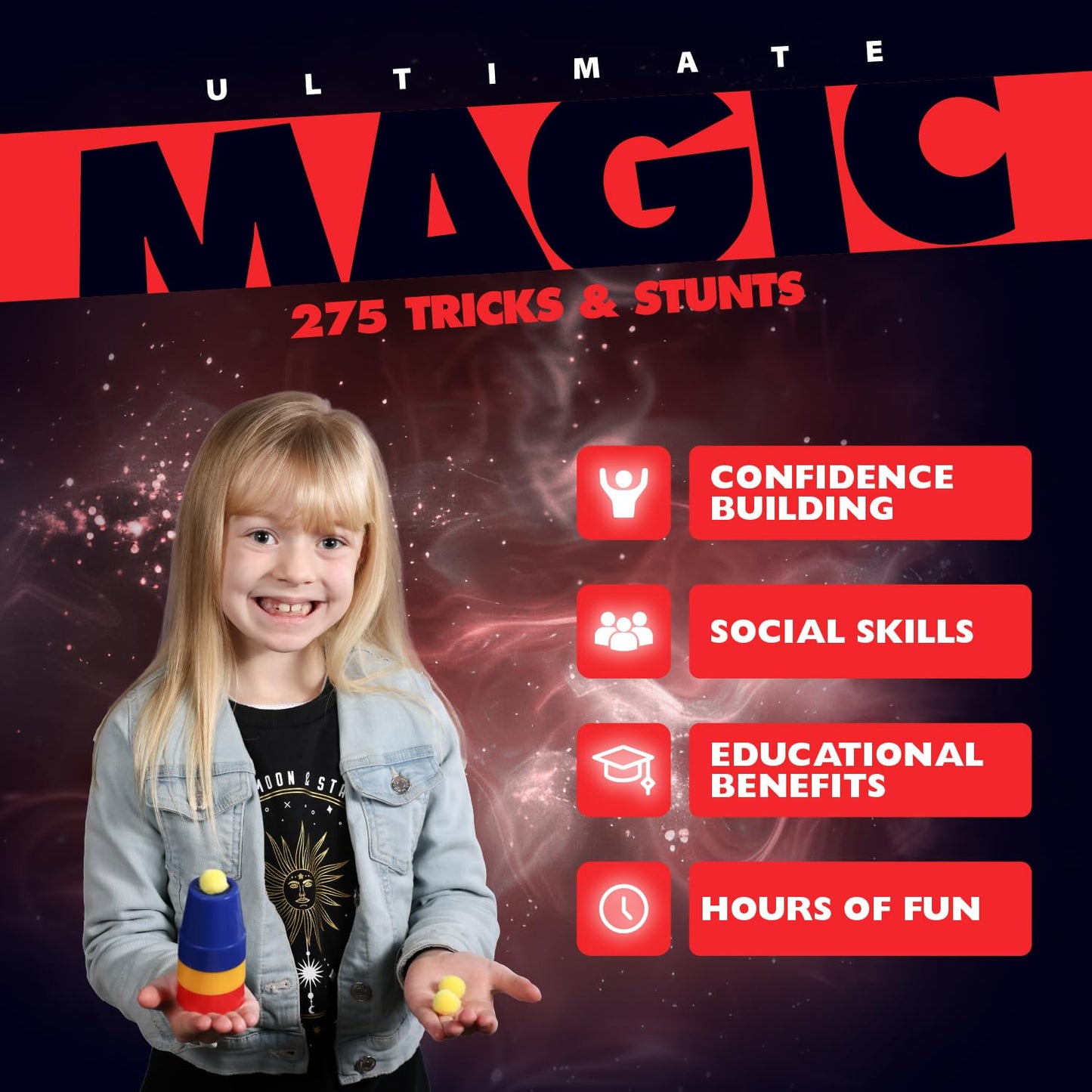 Marvin's Magic - 275 Ultimate Magic Tricks Set for Kids 8+ | 275 Mind-Blowing Tricks Included