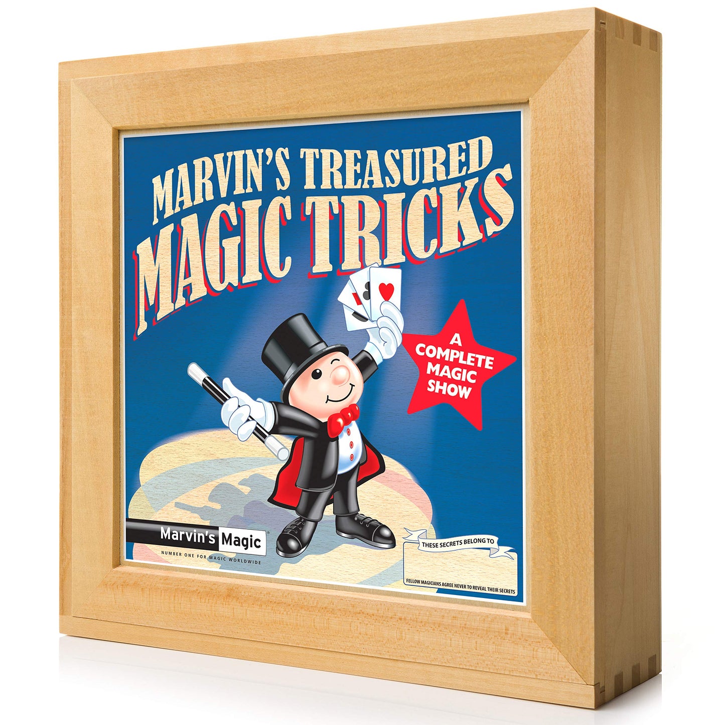 Marvin's Magic - Treasured Tricks Wooden Deluxe Set | Gifts for Kids & Adults