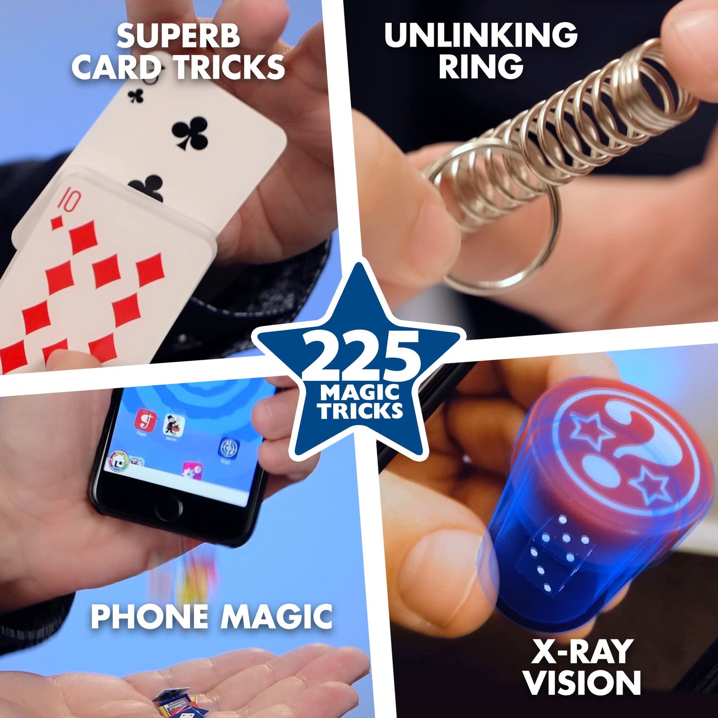 Marvin's Magic Kids Set: 225 Tricks Deluxe Edition for Ages 6+