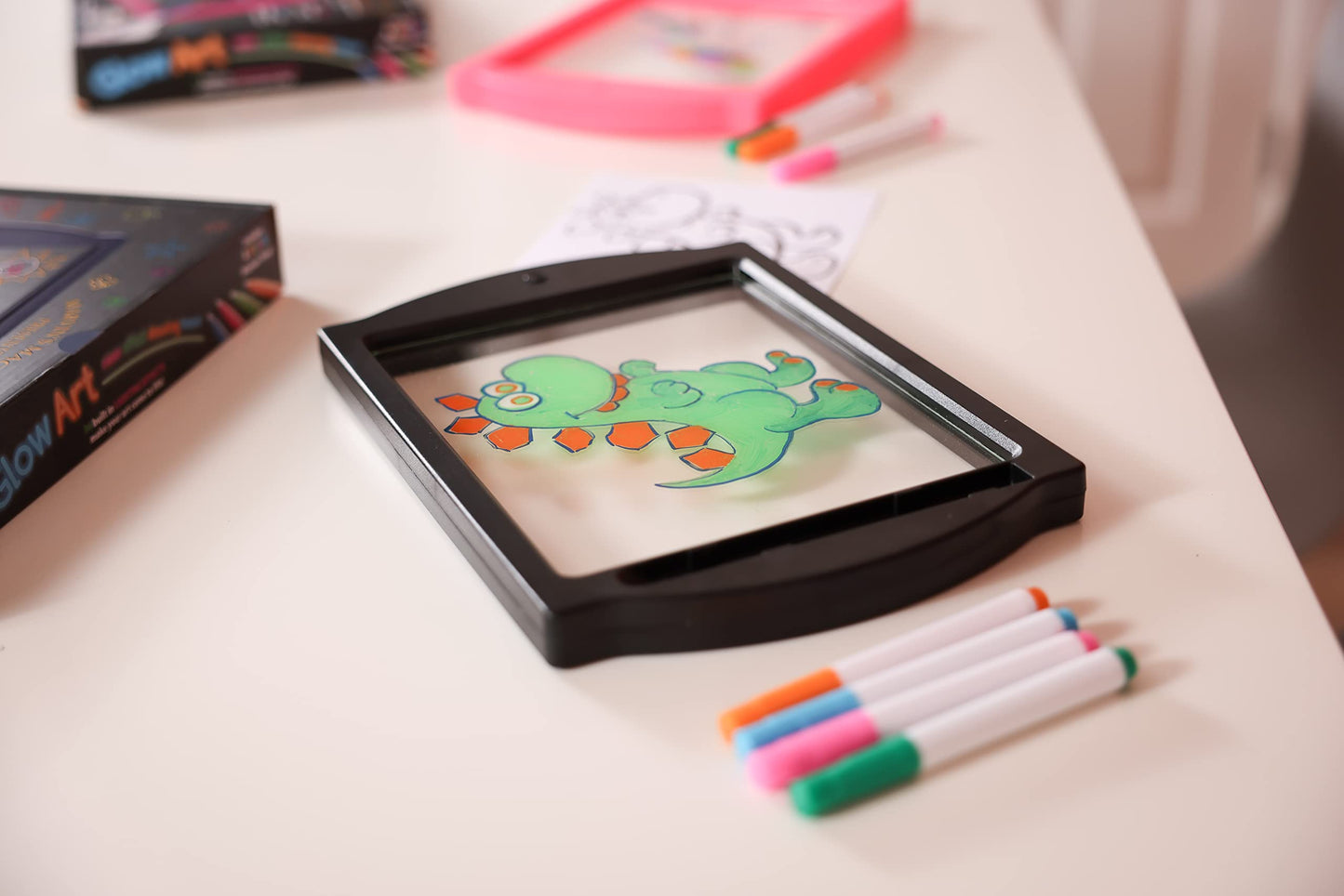 Marvin's Magic Glow Art - LED Doodle Board for Kids | Glow in the Dark Drawing Pad