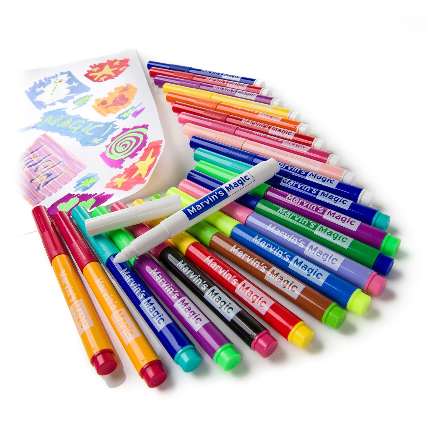 Marvin's Magic - 30 Amazing Magic Pens | Color Changing Pens, 3D Lettering & Secret Messages