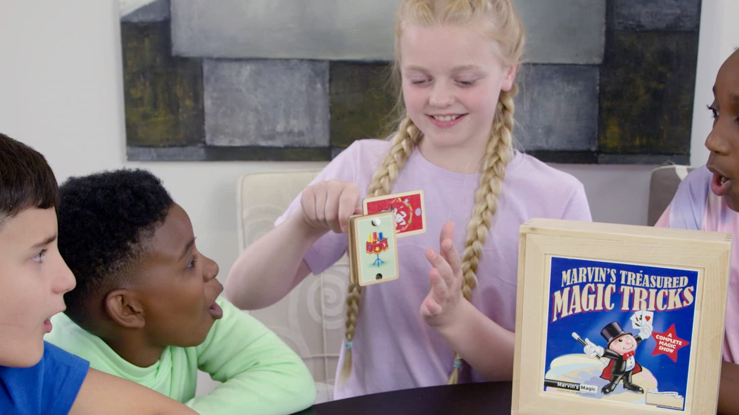 Marvin's Magic - Treasured Tricks Wooden Deluxe Set | Gifts for Kids & Adults