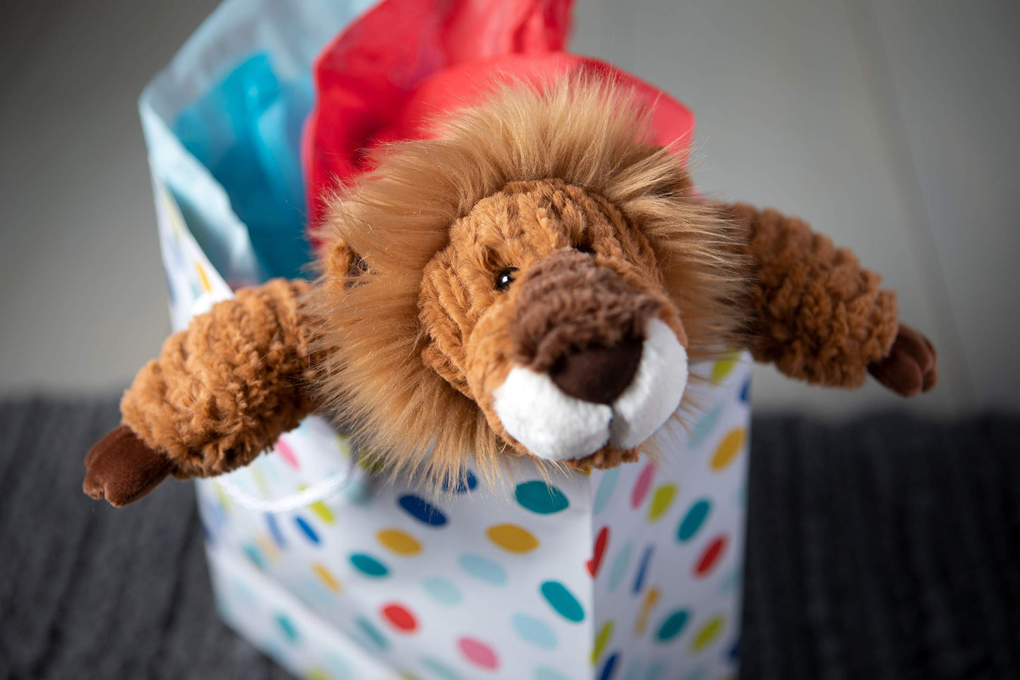 Mary Meyer Cozy Toes Lion – 17-Inch Soft Toy for Cuddles & Play