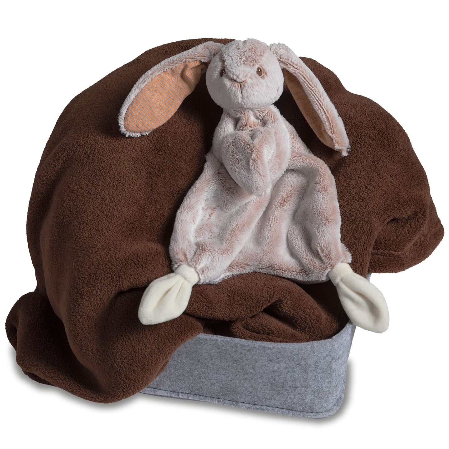 Mary Meyer Lovey Soft Toy – 13-Inch Silky Tan Bunny