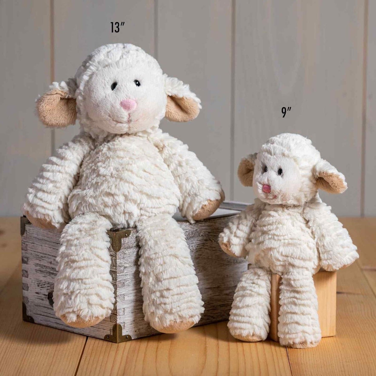 Mary Meyer Marshmallow Zoo Lamb Soft Toy, 13-Inch | Huggable Plush