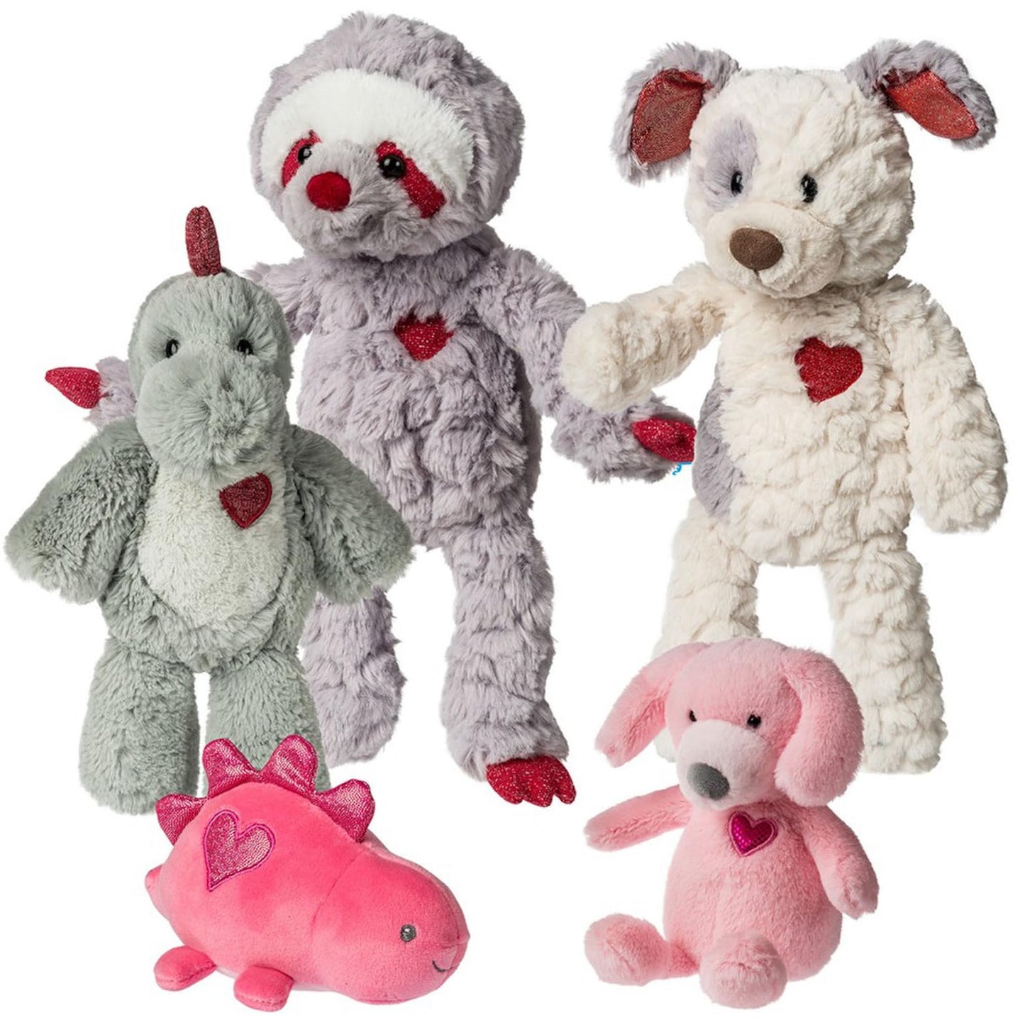 Mary Meyer Putty Sweetheart Sloth — 11-Inch Plush Toy