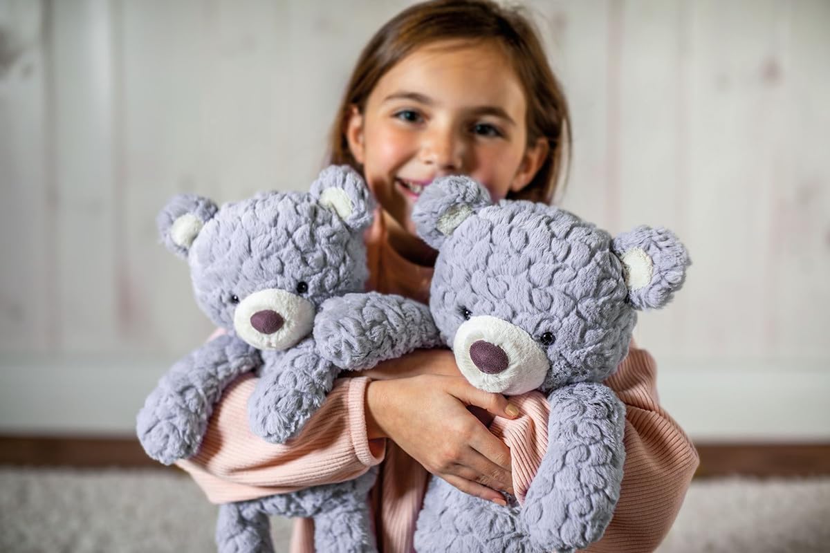 Mary Meyer Shadow Putty Bear – 17-Inch Soft Plush Toy