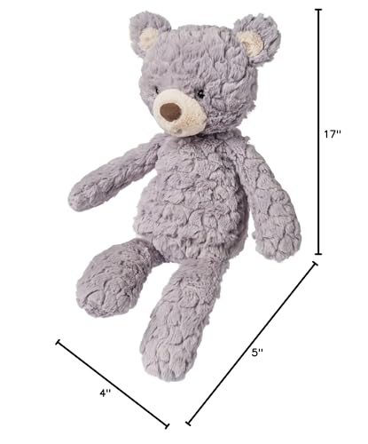Mary Meyer Shadow Putty Bear – 17-Inch Soft Plush Toy