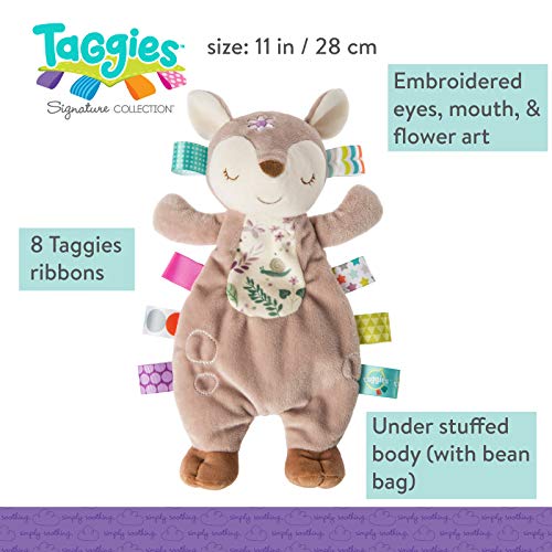Mary Meyer Taggies Flora Fawn Lovey – 11-Inch Soft Toy for Baby