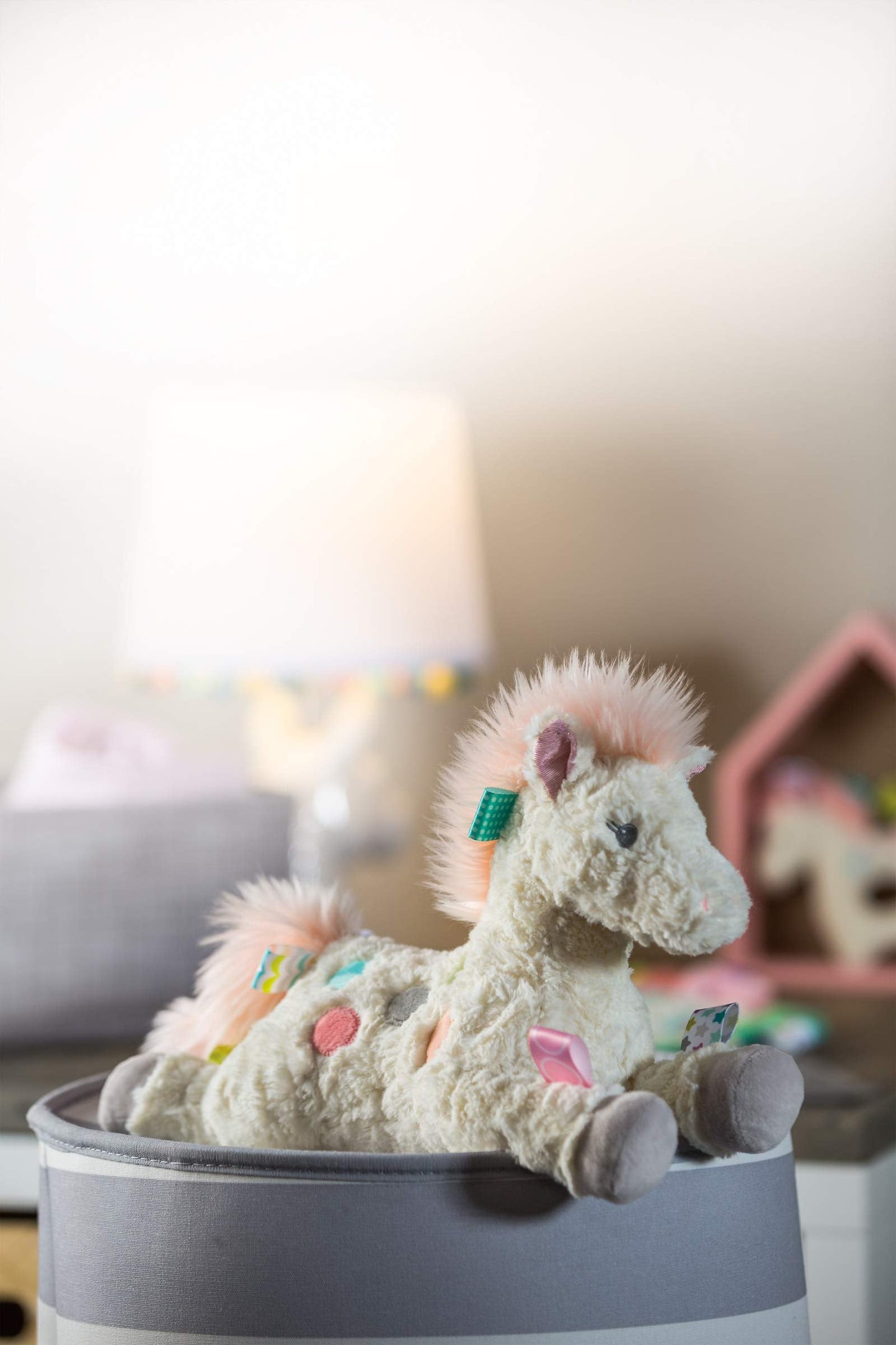 Mary Meyer Taggies Painted Pony – 11-Inch Soft Toy with Satin Tags