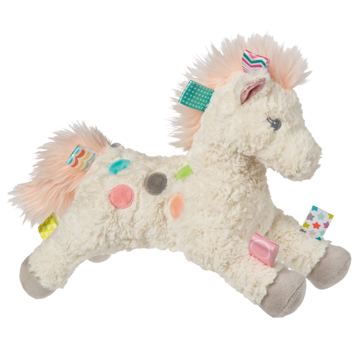 Mary Meyer Taggies Painted Pony – 11-Inch Soft Toy with Satin Tags