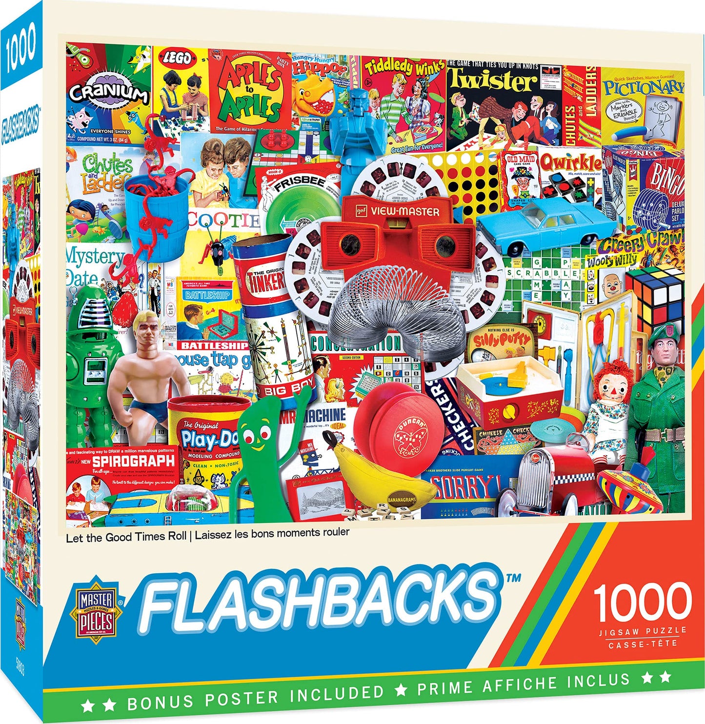 MasterPieces 1000-Piece Puzzle – Let the Good Times Roll | Non-Glare Finish