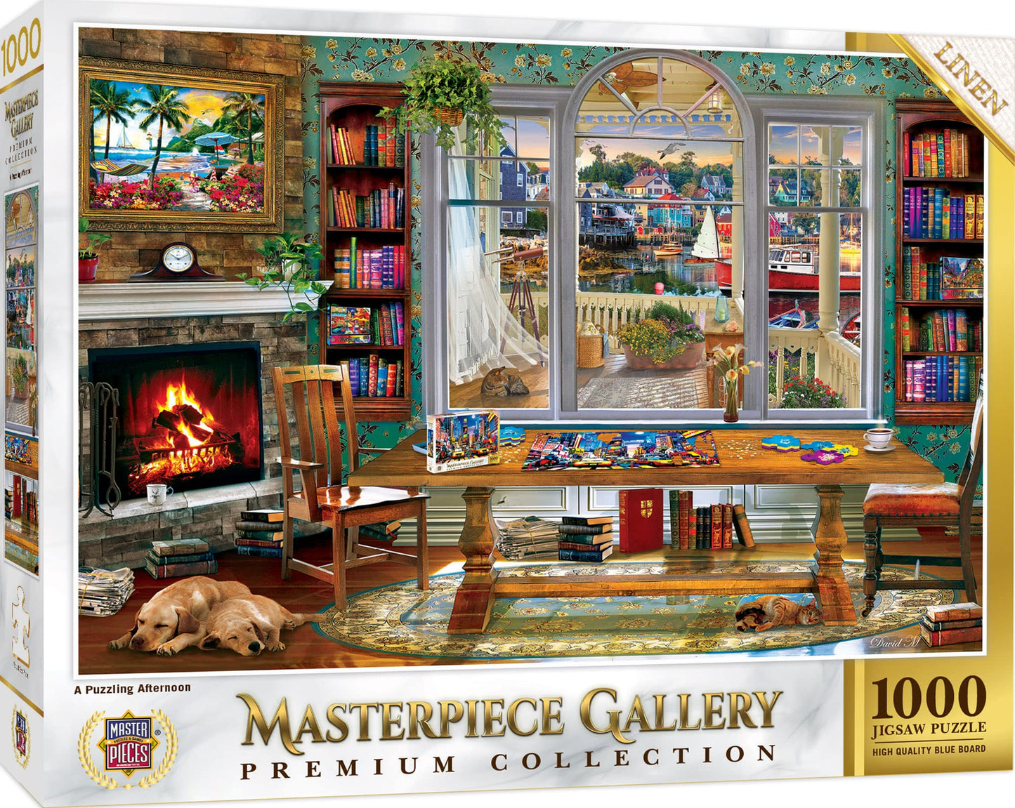 MasterPieces 1000-Piece Jigsaw Puzzle – Matte Finish, Random Cut, Eco-Friendly