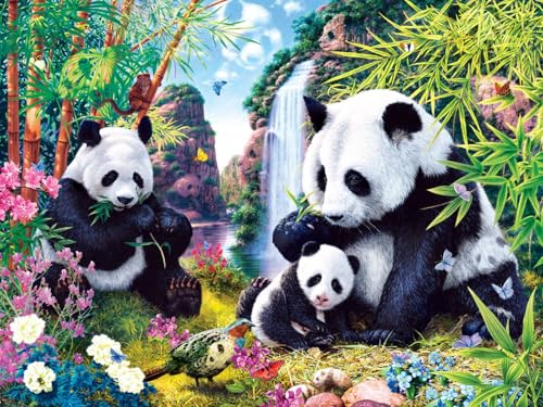 MasterPieces 500-Piece Glow-in-the-Dark Jigsaw Puzzle – Hidden Images in Shangri-La, 15x21-Inch