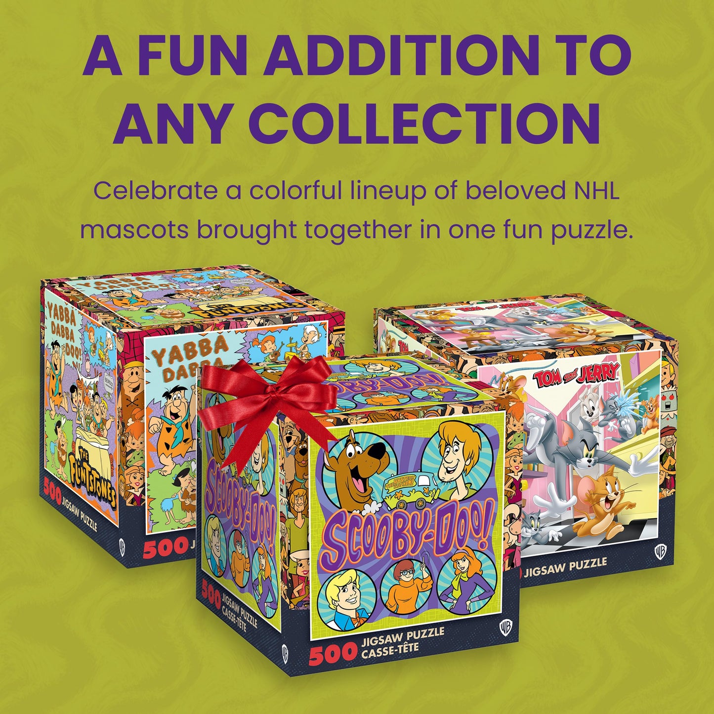 MasterPieces Hannah-Barbera Scooby-Doo 500-Piece Jigsaw Puzzle – 15x15