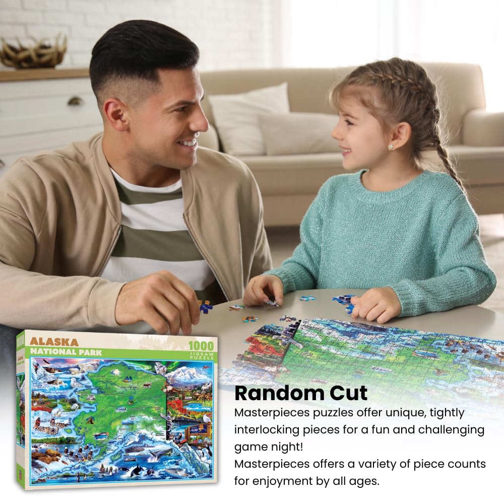MasterPieces 1000-Piece Grand Canyon National Park Puzzle — Family Fun for All (19.25 x 26.75 in)