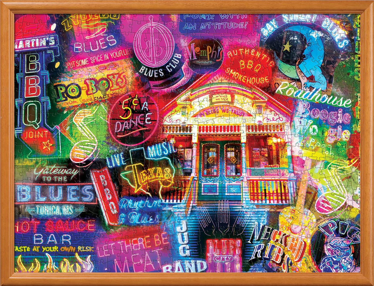 MasterPieces BBQ & Blues 550-Piece Jigsaw Puzzle – 18x24