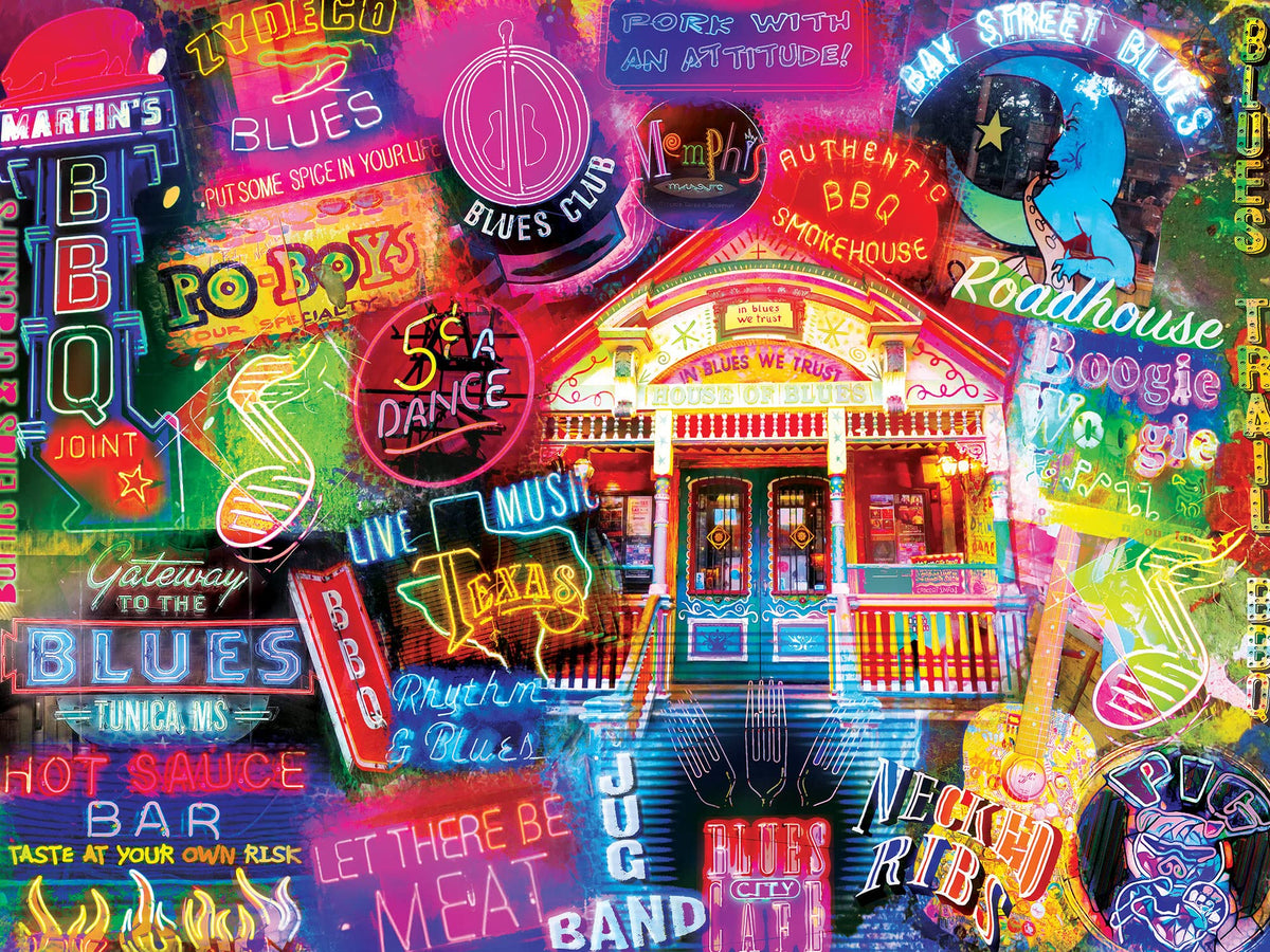 MasterPieces BBQ & Blues 550-Piece Jigsaw Puzzle – 18x24
