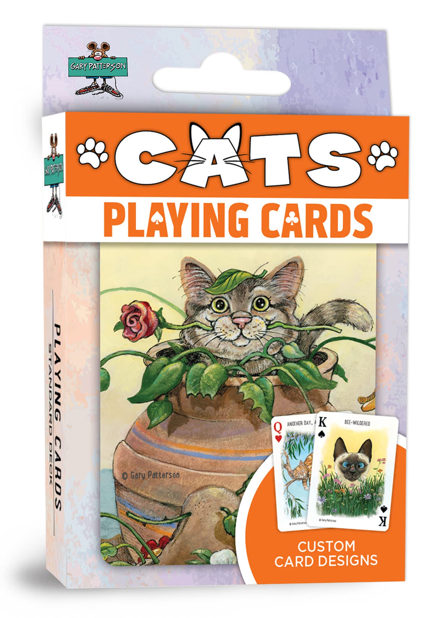 MasterPieces Official Cats Playing Cards – 54 Card Deck for Adults