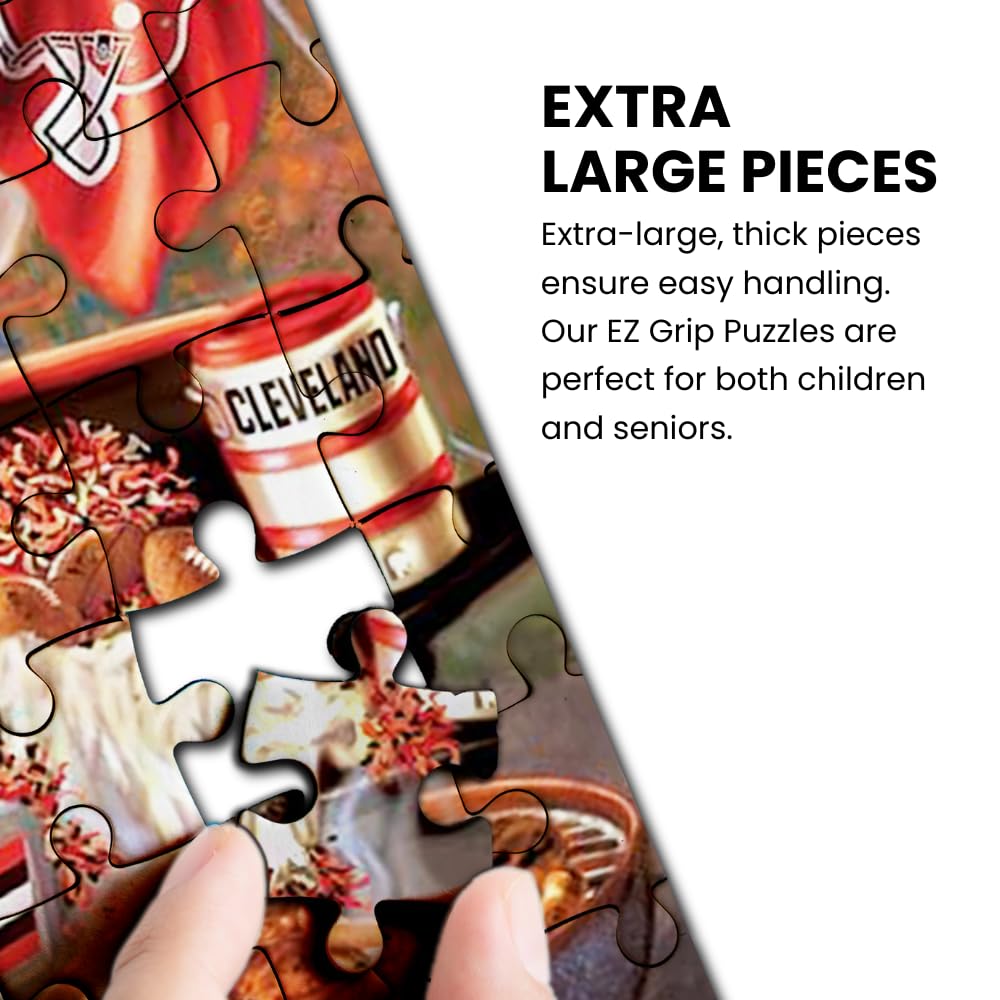 MasterPieces 1000-Piece NFL Chicago Bears Jigsaw Puzzle | Non-Glare Finish