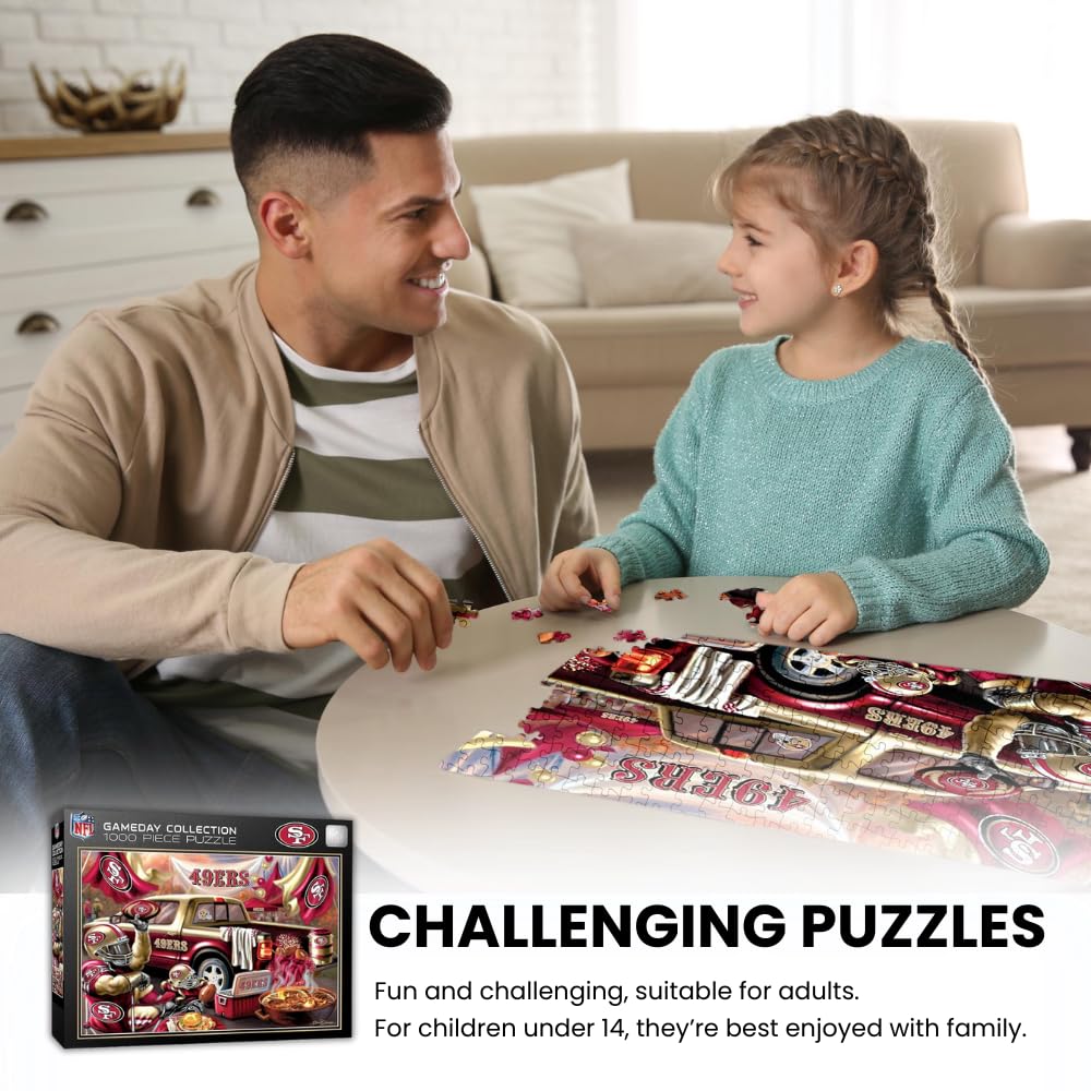 MasterPieces 1000-Piece NFL Chicago Bears Jigsaw Puzzle | Non-Glare Finish