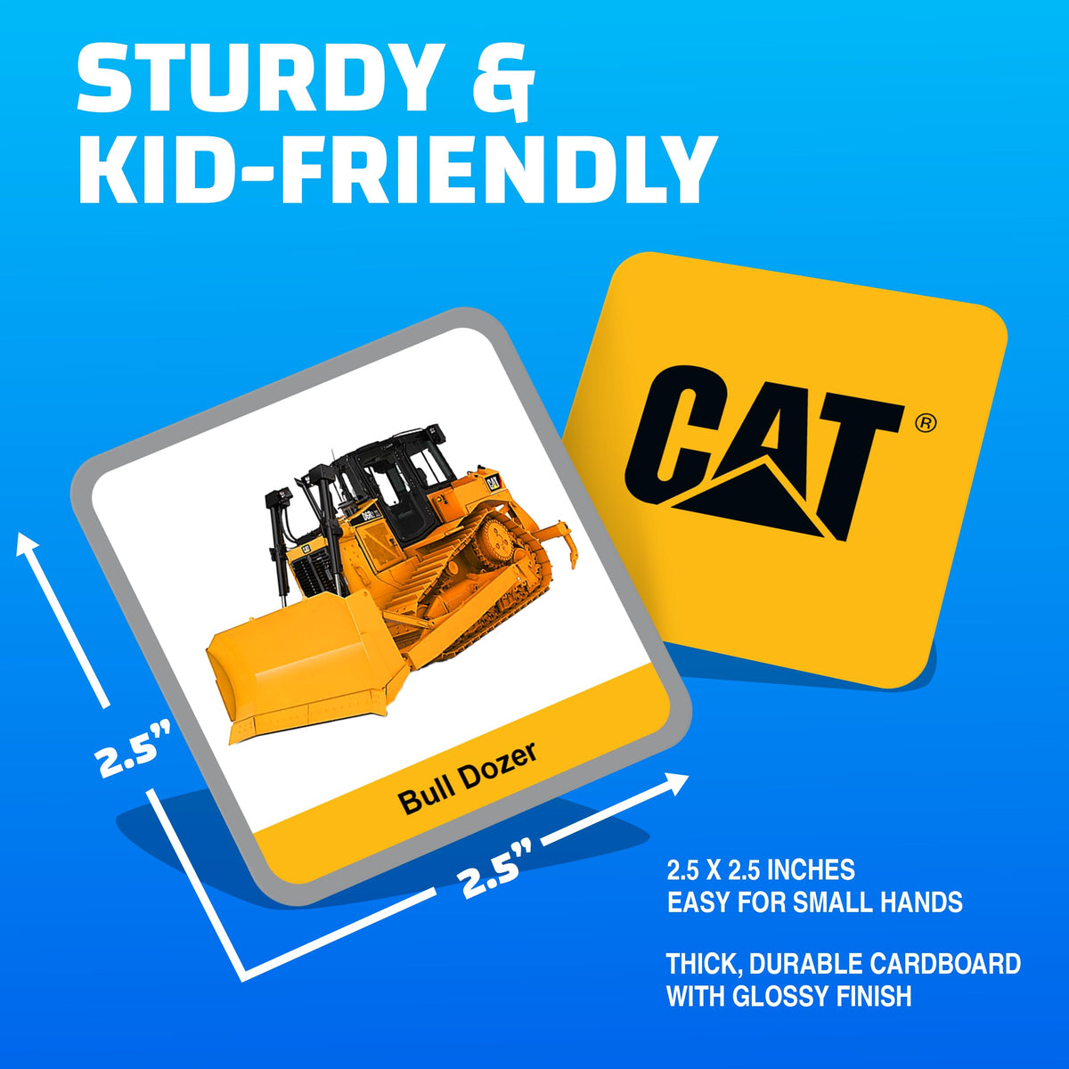 MasterPieces CAT Picture Matching Card Game – Official Caterpillar Licensed