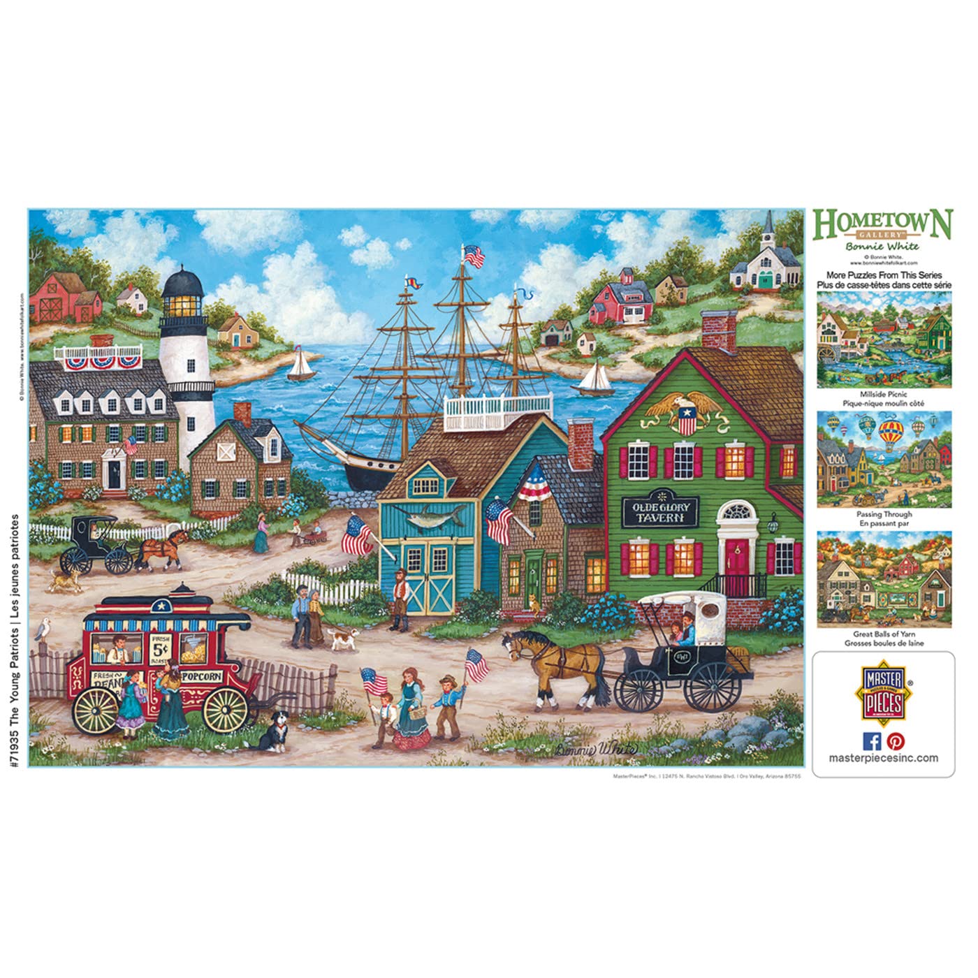 MasterPieces 1000 Piece Jigsaw Puzzle – The Young Patriots | 19.25 x 26.75 in