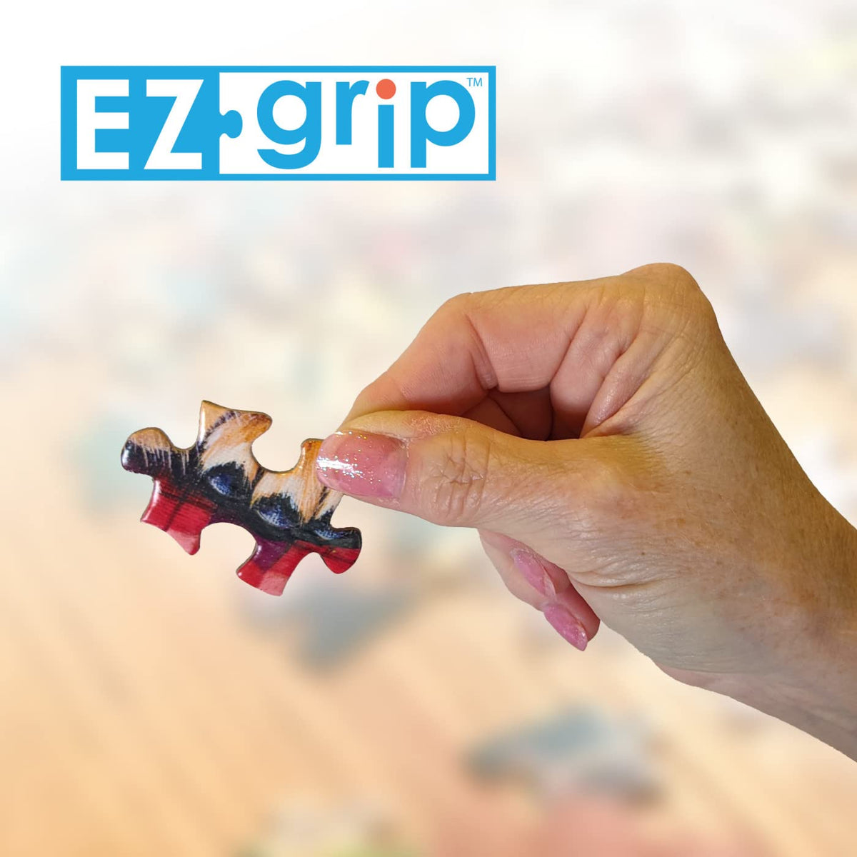 MasterPieces 300 Piece EZ Grip Jigsaw Puzzle – Share in The Harvest (18x24)