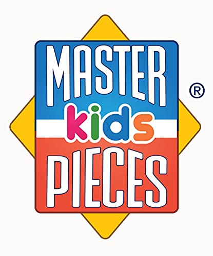 MasterPieces 60-Piece USA Map State-Shaped Puzzle for Kids – 16.5 x 12.75